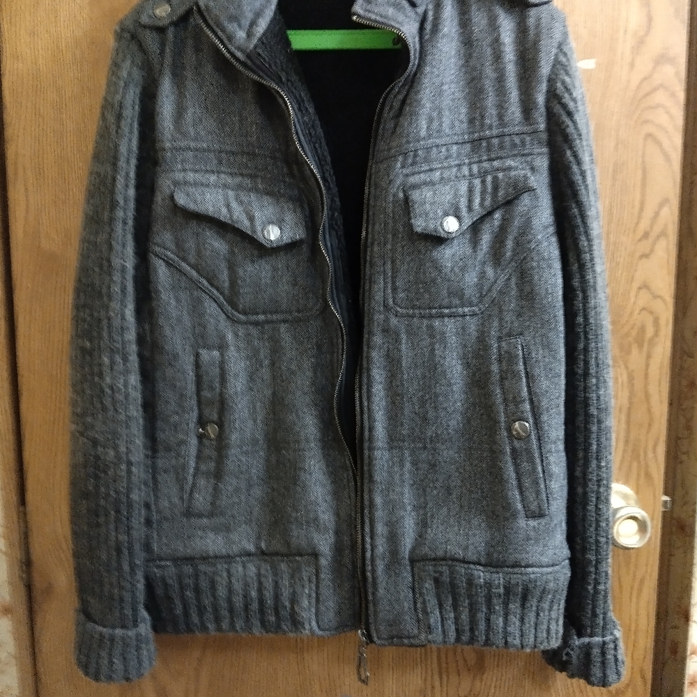 Women's wool sweater-coat. Very warm and heavy